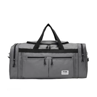 Reisetasche / Sporttasche / Duffelbag, grau, 60 L