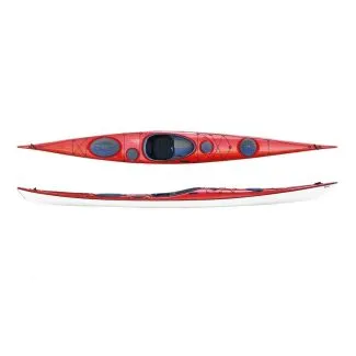 Seekajak Splint Sea Play 510 Elite rot aus Glasfaser/Carbon