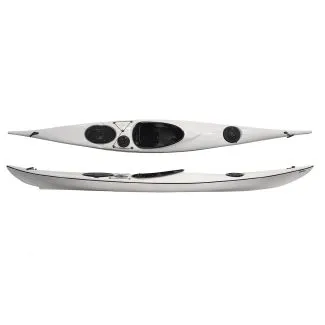Seekajak Splint Easy Line Elite weiß aus Glasfaser/Carbon