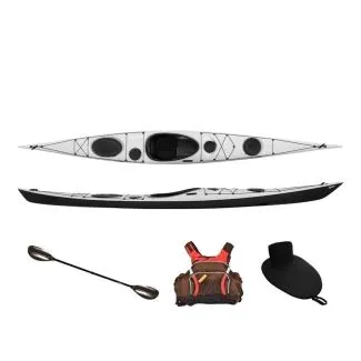 Seekajak Splint Sea Play 510 Full Carbon, inkl. Zubehör