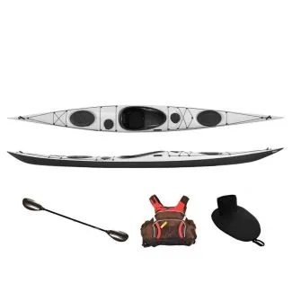 Seakajak splint greenland full-carbon, inkl. Zubehör